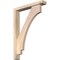 Ekena Millwork Imperial Block Smooth Bracket w/ Offset Brace, Douglas Fir, 3 1/2"W x 20"D x 28"H BKT0402X20X28IMP05SDF - alternate 1